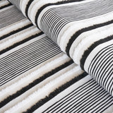Schumacher Billy Indoor/Outdoor Black Fabric