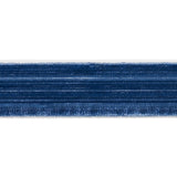 Schumacher Sapphire Gaspard Velvet Tape Narrow