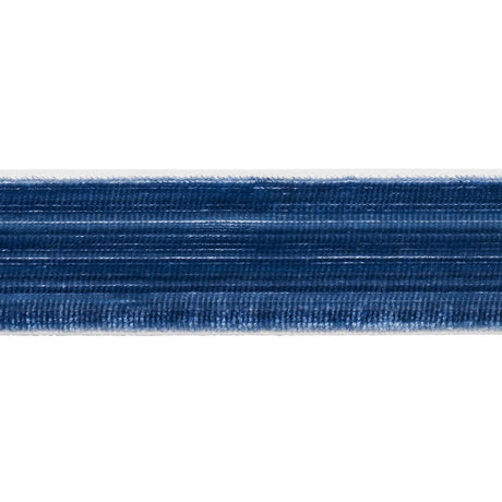 Schumacher Sapphire Gaspard Velvet Tape Narrow