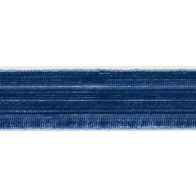 Schumacher Sapphire Gaspard Velvet Tape Narrow