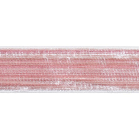 Schumacher Blush Gaspard Velvet Tape Narrow
