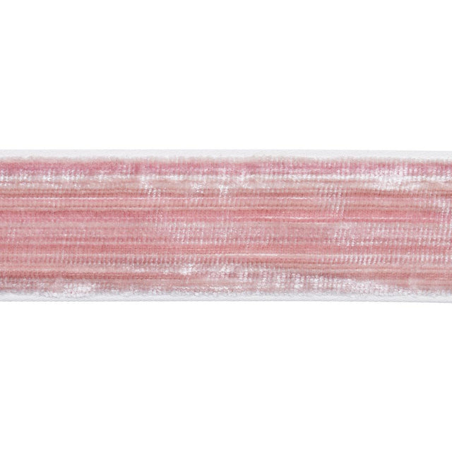 Schumacher Blush Gaspard Velvet Tape Narrow