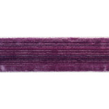 Schumacher Eggplant Gaspard Velvet Tape Narrow
