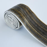 Schumacher Charcoal Gaspard Velvet Tape Narrow