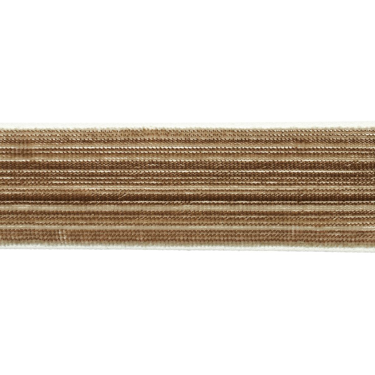 Schumacher Gold Gaspard Velvet Tape Narrow