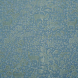 Schumacher Arbor Forest Slate Blue Fabric