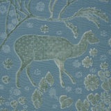 Schumacher Arbor Forest Slate Blue Fabric