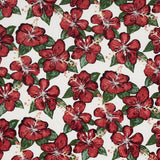 Schumacher Fabienne Red Fabric
