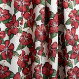 Schumacher Fabienne Red Fabric