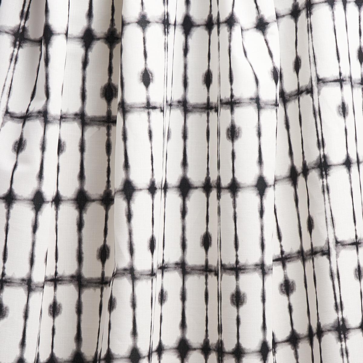 Schumacher Julie Black Fabric