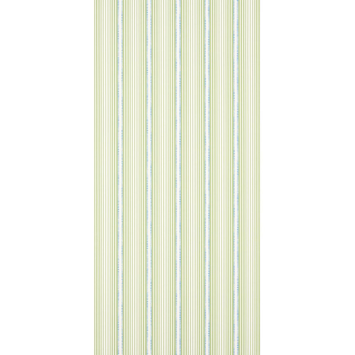 Schumacher Moncorvo Green & Blue Wallpaper