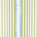 Schumacher Moncorvo Green & Blue Wallpaper