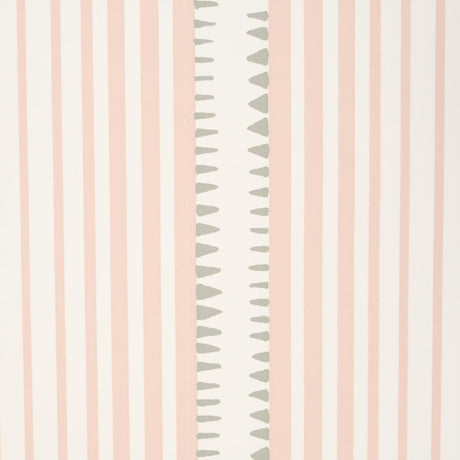 Schumacher Moncorvo Pink Wallpaper