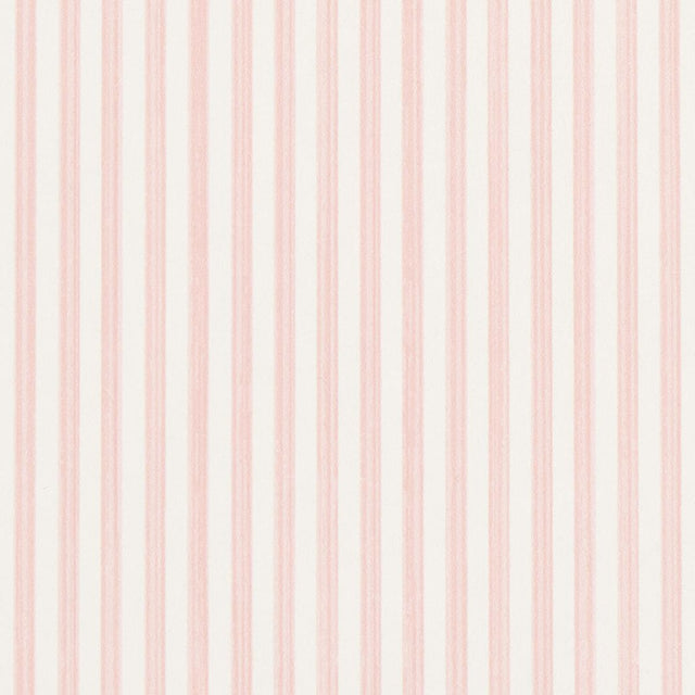 Schumacher Edwin Stripe Narrow Petal Wallpaper