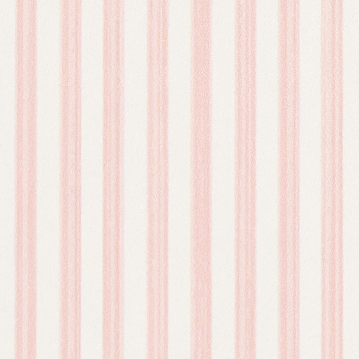 Schumacher Edwin Stripe Narrow Petal Wallpaper