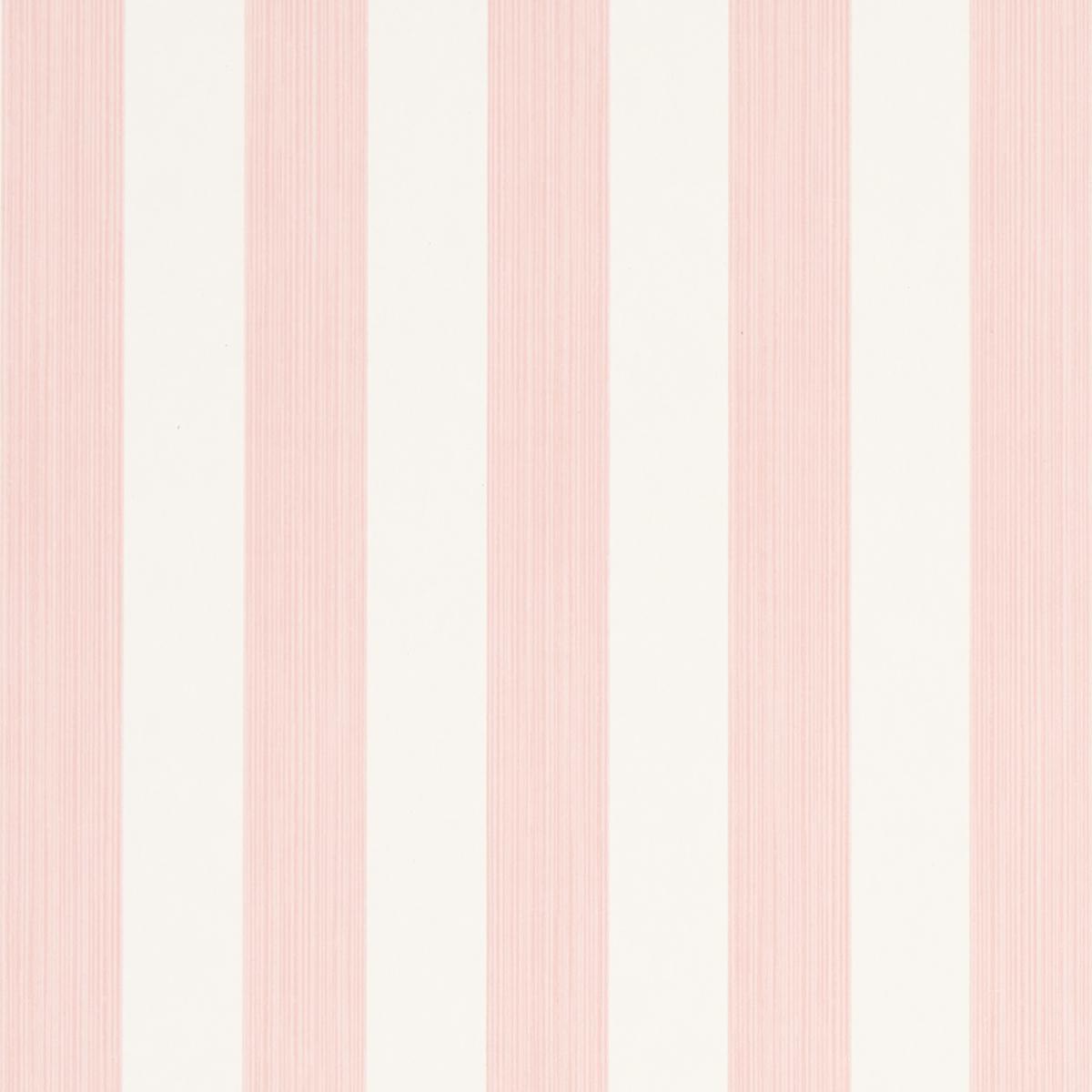 Schumacher Edwin Stripe Medium Petal Wallpaper