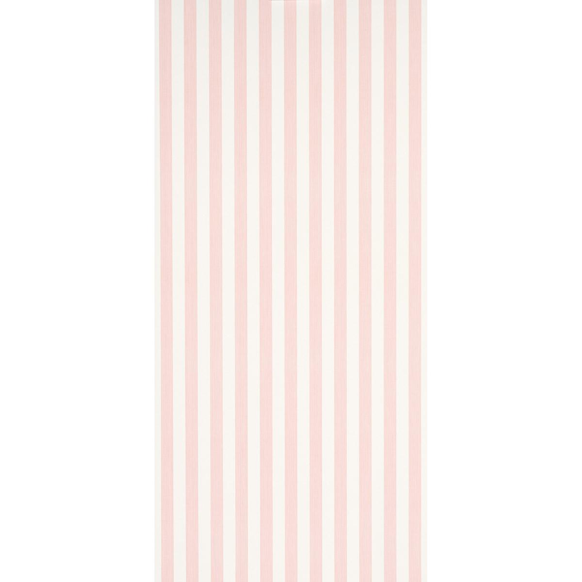 Schumacher Edwin Stripe Medium Petal Wallpaper