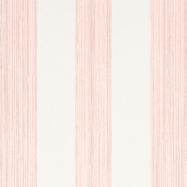 Schumacher Edwin Stripe Wide Petal Wallpaper