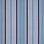 Schumacher Minzer Cotton Stripe Blue Fabric