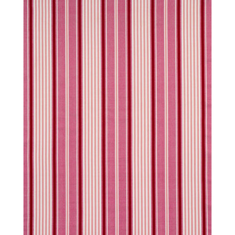 Schumacher Minzer Cotton Stripe Pink Fabric