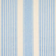 Schumacher Summerville Linen Stripe Sky Fabric