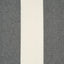 Schumacher Vista Linen Stripe Casement Carbon And White Fabric
