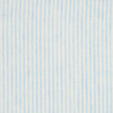 Schumacher Tori Stripe Sheer Sky Fabric
