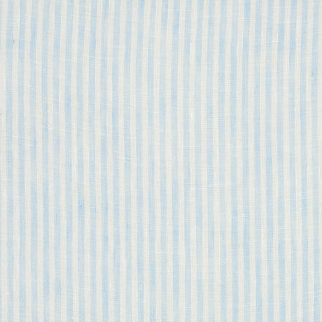 Schumacher Tori Stripe Sheer Sky Fabric