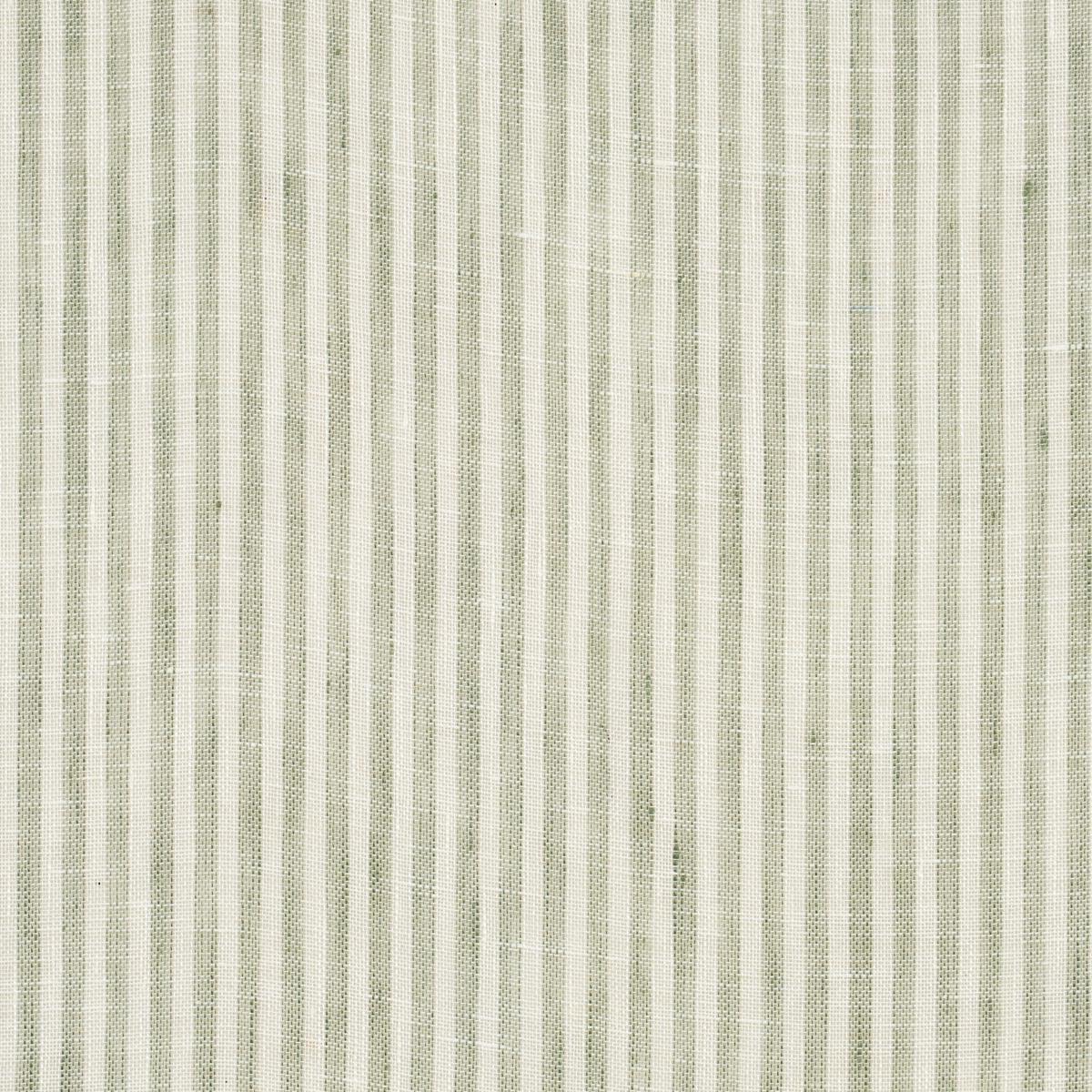 Schumacher Tori Stripe Sheer Sage Fabric
