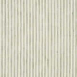 Schumacher Tori Stripe Sheer Sage Fabric