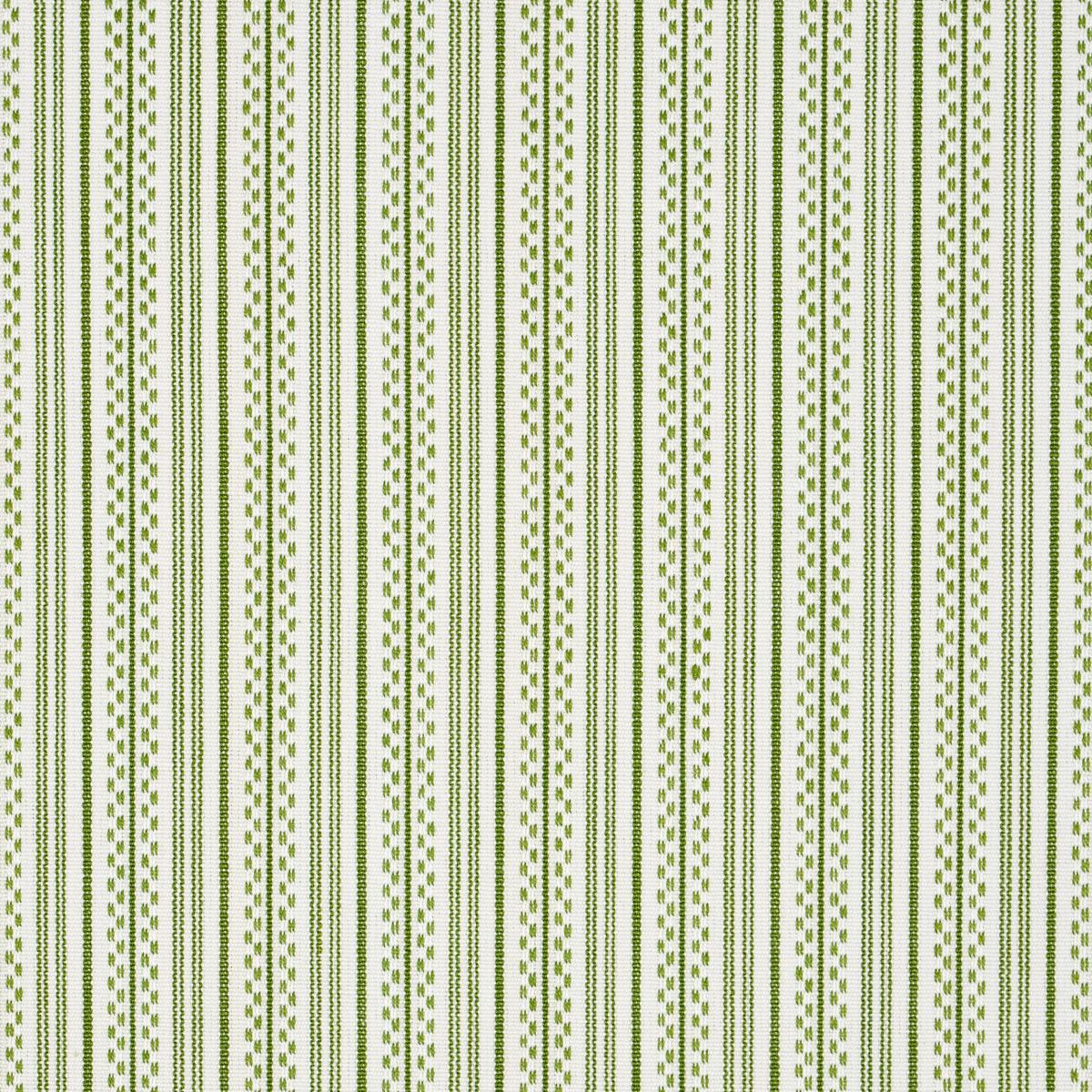 Schumacher Jack Stripe Green Fabric