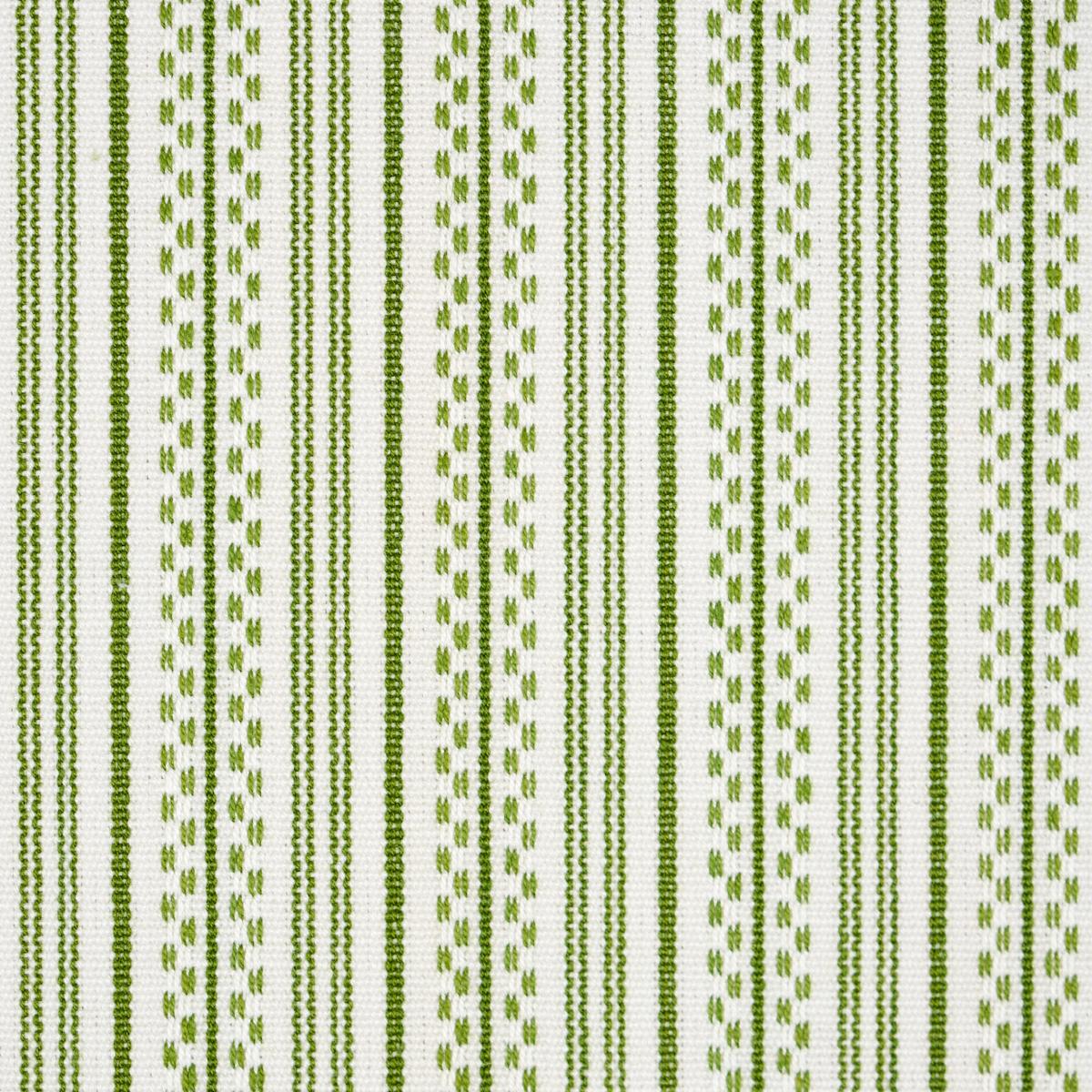 Schumacher Jack Stripe Green Fabric