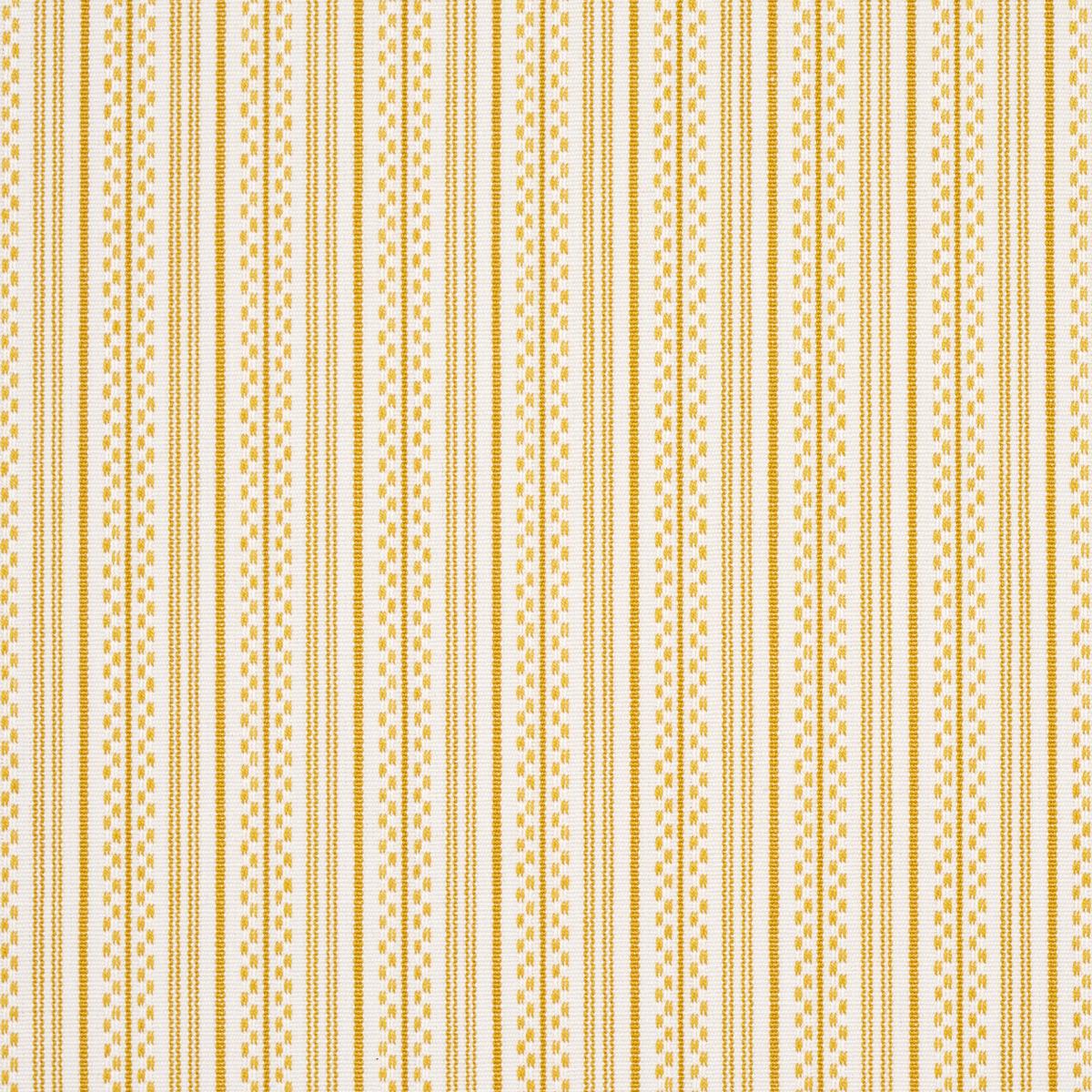 Schumacher Jack Stripe Yellow Fabric