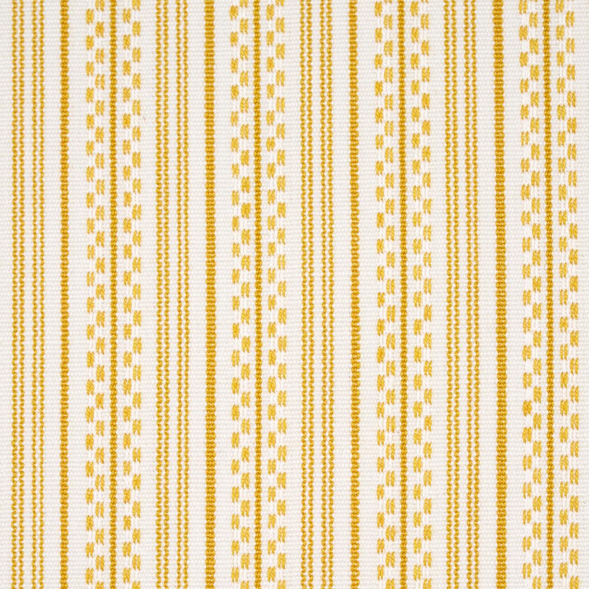 Schumacher Jack Stripe Yellow Fabric