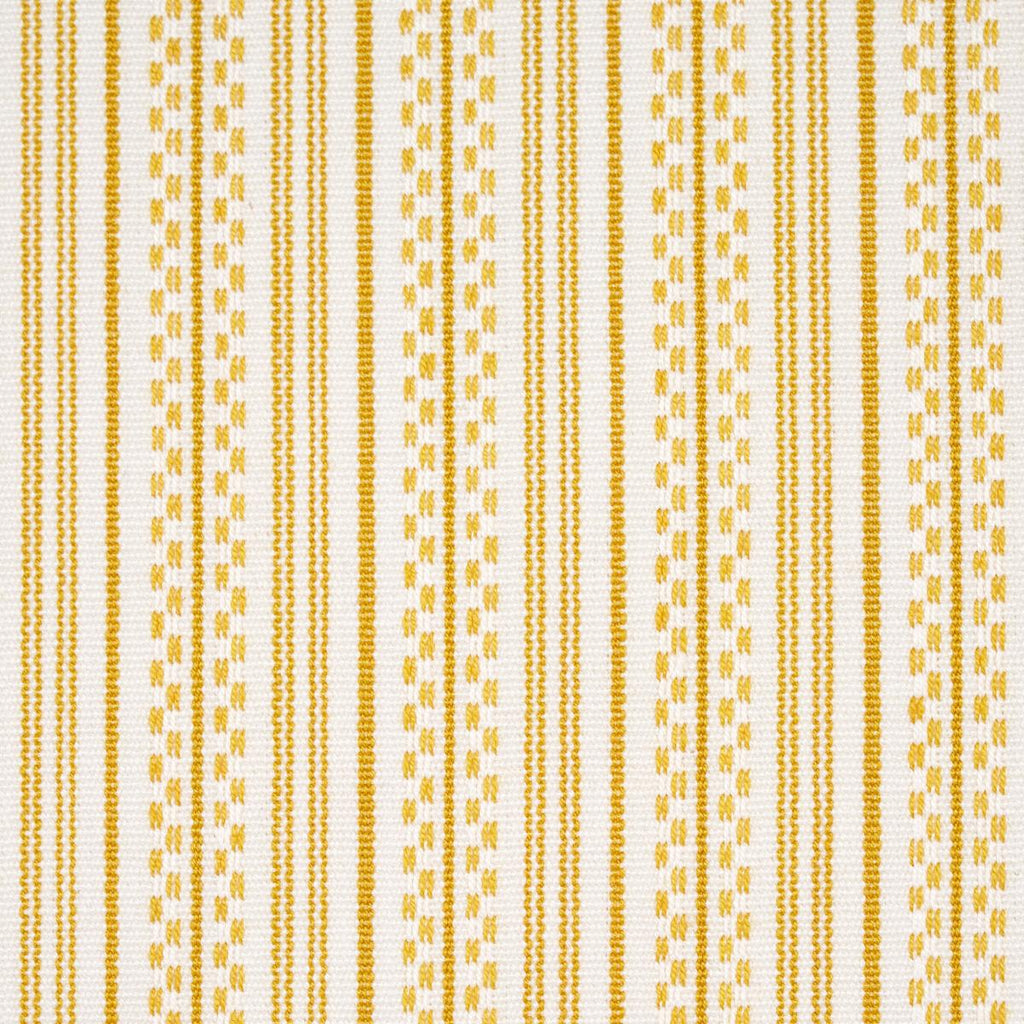 Schumacher Jack Stripe Yellow Fabric