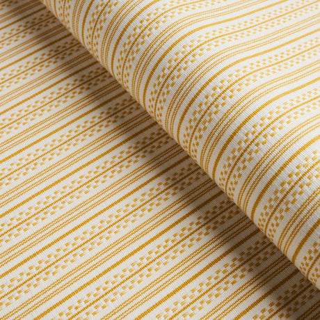 Schumacher Jack Stripe Yellow Fabric