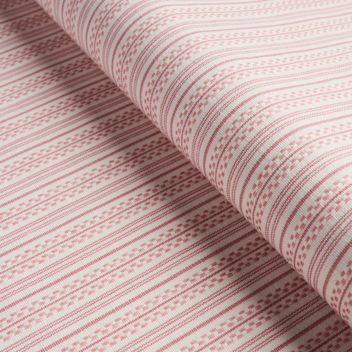 Schumacher Jack Stripe Pink Fabric