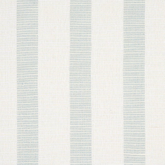 Schumacher Ketley Performance Stripe Sky Fabric