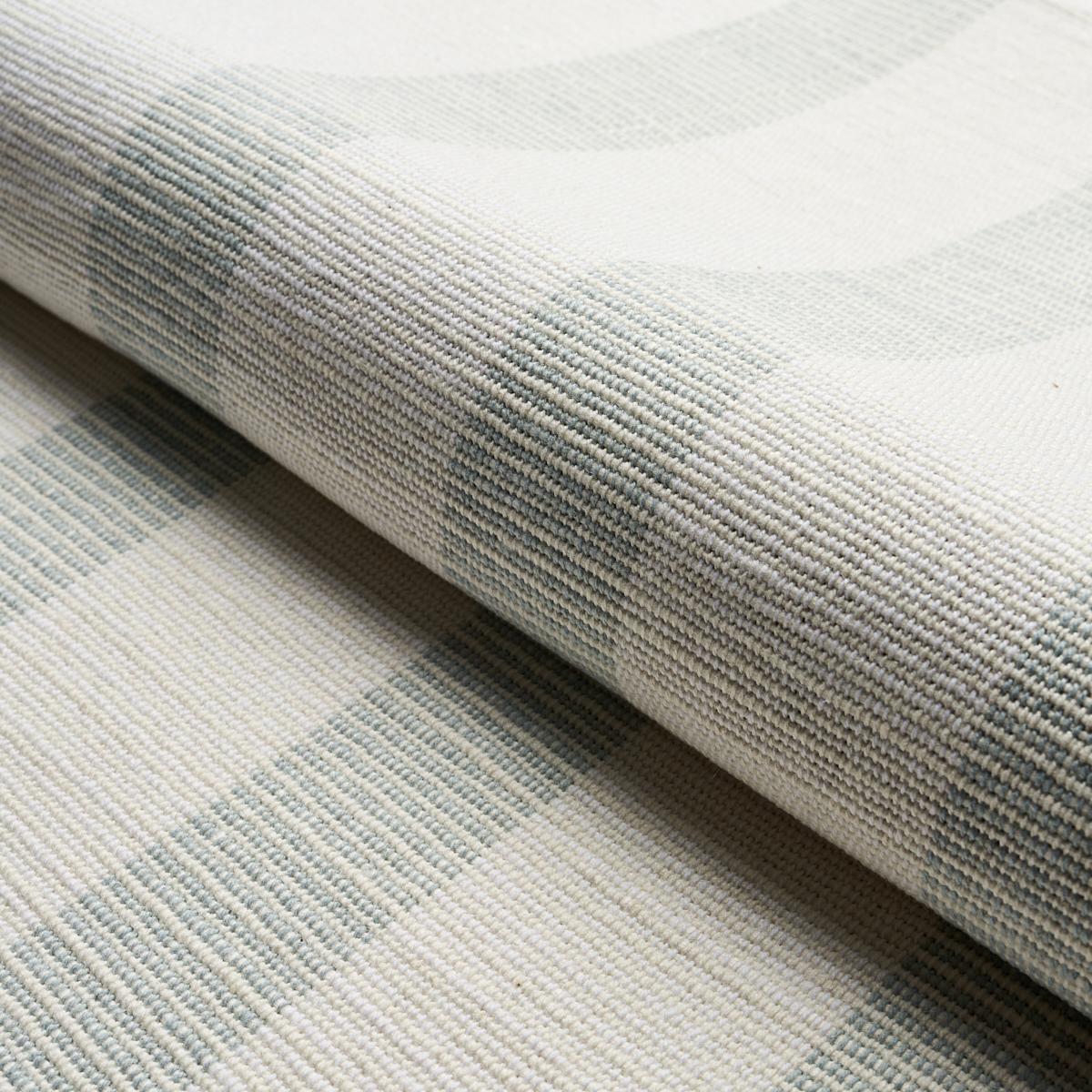 Schumacher Ketley Performance Stripe Sky Fabric