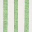 Schumacher Ketley Performance Stripe Green Fabric