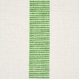 Schumacher Ketley Performance Stripe Green Fabric