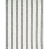 Schumacher Ketley Performance Stripe Black Fabric