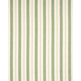 Schumacher Lubeck Stripe Green Fabric