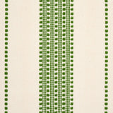Schumacher Lubeck Stripe Green Fabric