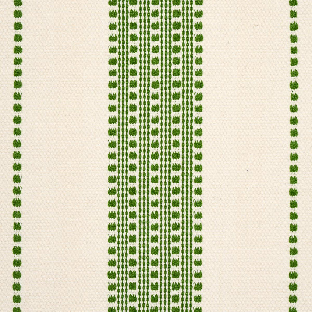 Schumacher Lubeck Stripe Green Fabric