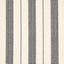 Schumacher Lubeck Stripe Black Fabric