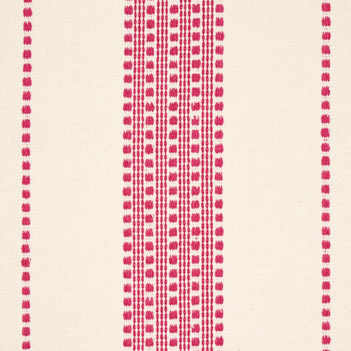 Schumacher Lubeck Stripe Pink Fabric