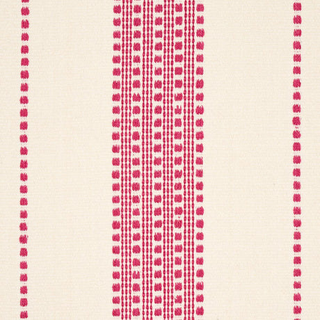 Schumacher Lubeck Stripe Pink Fabric