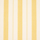 Schumacher Lubeck Stripe Yellow Fabric