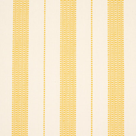 Schumacher Lubeck Stripe Yellow Fabric